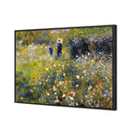 Woman with Parasol in a Garden