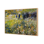 Woman with Parasol in a Garden