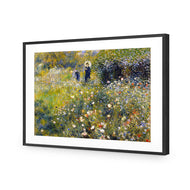 Woman with Parasol in a Garden