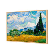 Wheat Field with Cypresses (shelved)
