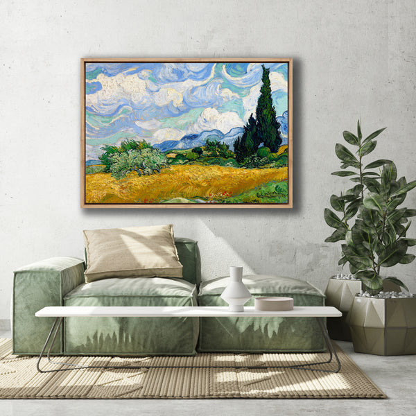 Wheat Field with Cypresses (shelved)