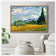 Wheat Field with Cypresses (stock)