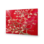 Vincent van Gogh - Blossoming Almond Tree Red