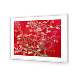 Vincent van Gogh - Blossoming Almond Tree Red