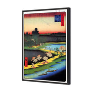 Azuma Shrine and the Entwined Camphor by Hiroshige