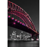 Sydney Harbour Bridge over City