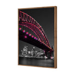 Sydney Harbour Bridge over City