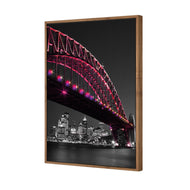 Sydney Harbour Bridge over City