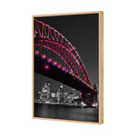 Sydney Harbour Bridge over City