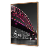 Sydney Harbour Bridge over City
