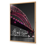Sydney Harbour Bridge over City