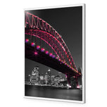Sydney Harbour Bridge over City