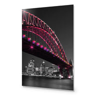 Sydney Harbour Bridge over City