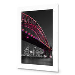 Sydney Harbour Bridge over City