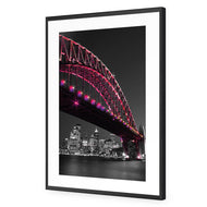 Sydney Harbour Bridge over City