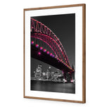 Sydney Harbour Bridge over City