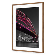 Sydney Harbour Bridge over City