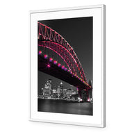Sydney Harbour Bridge over City
