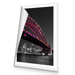 Sydney Harbour Bridge over City