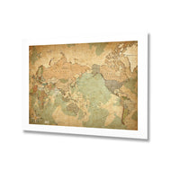 Antique Style World Map