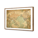 Antique Style World Map
