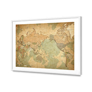 Antique Style World Map