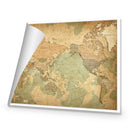 Antique Style World Map
