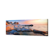 Rocky Beach at Sunset