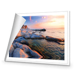 Rocky Beach at Sunset