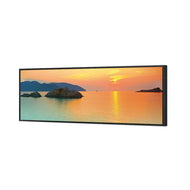 Teal Blue Sunset