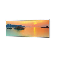 Teal Blue Sunset