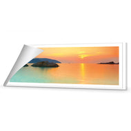 Teal Blue Sunset