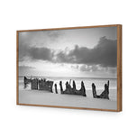 Shipwreck at Dawn BW