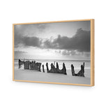 Shipwreck at Dawn BW