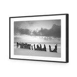 Shipwreck at Dawn BW