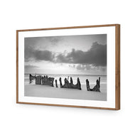 Shipwreck at Dawn BW