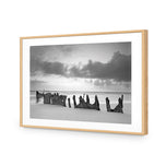 Shipwreck at Dawn BW