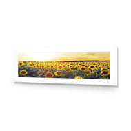 Sunflowers at Sunset