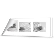 Sand Stone White Montage,B&W