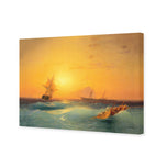 Ivan Aivazovsky - American Shipping off the rock of Gibraltar 1873