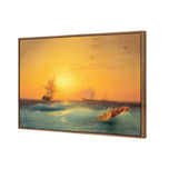 Ivan Aivazovsky - American Shipping off the rock of Gibraltar 1873