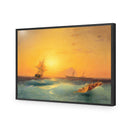 Ivan Aivazovsky - American Shipping off the rock of Gibraltar 1873