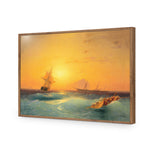 Ivan Aivazovsky - American Shipping off the rock of Gibraltar 1873