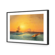 Ivan Aivazovsky - American Shipping off the rock of Gibraltar 1873