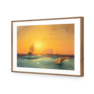 Ivan Aivazovsky - American Shipping off the rock of Gibraltar 1873