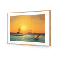 Ivan Aivazovsky - American Shipping off the rock of Gibraltar 1873