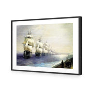 Parade of Black Sea Fleet By Ivan Aivazovsky