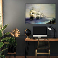 Parade of Black Sea Fleet By Ivan Aivazovsky