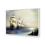 Parade of Black Sea Fleet By Ivan Aivazovsky