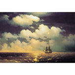The Victorious Brig Mercury By Ivan Aivazovsky